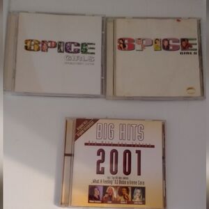Big Hits 2001 CD - White and Brown